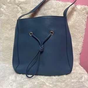 Blush Navy Blue Shoulder Bag